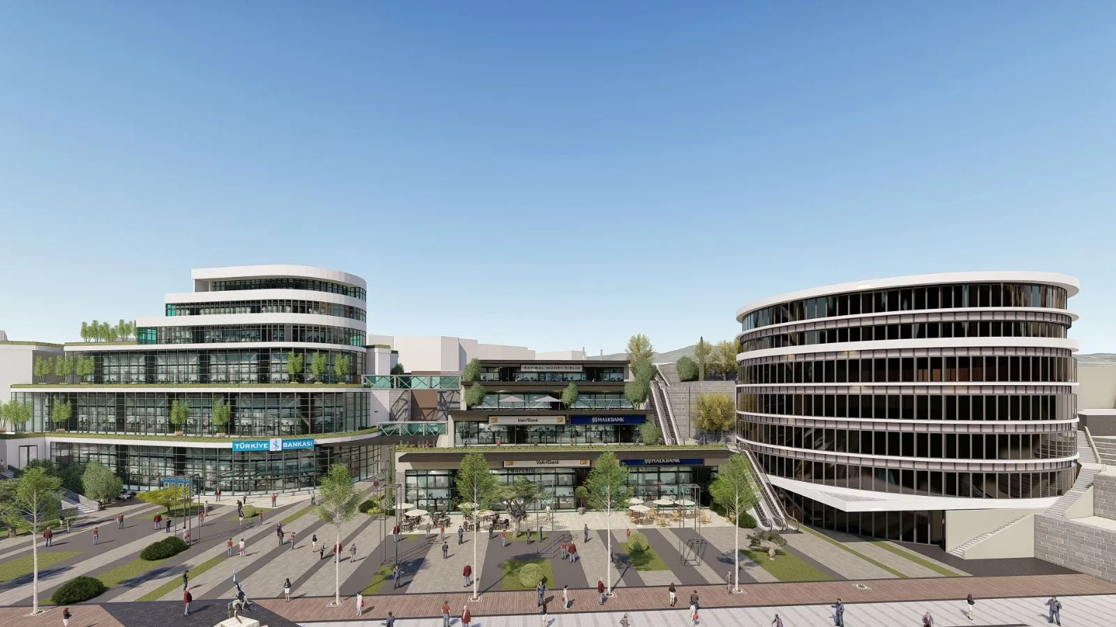 DEMOKRASİ MEYDANI İŞ MERKEZİ YAPIM İŞİ